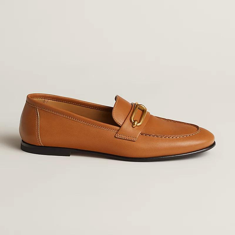 Giày Hermes Colette Loafer Nữ Nâu